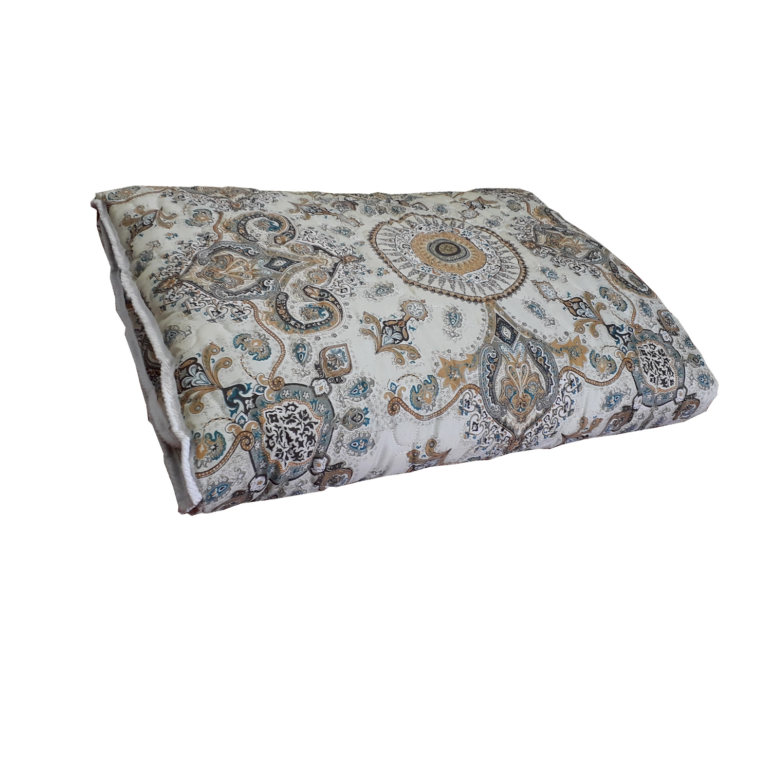 تشک مهمان سندس مدل گل خورشیدی سایز 190x90 سانتی متر