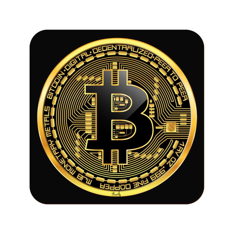 زیر لیوانی لوکسینو مدل بیت کوین کد Bitcoin_7