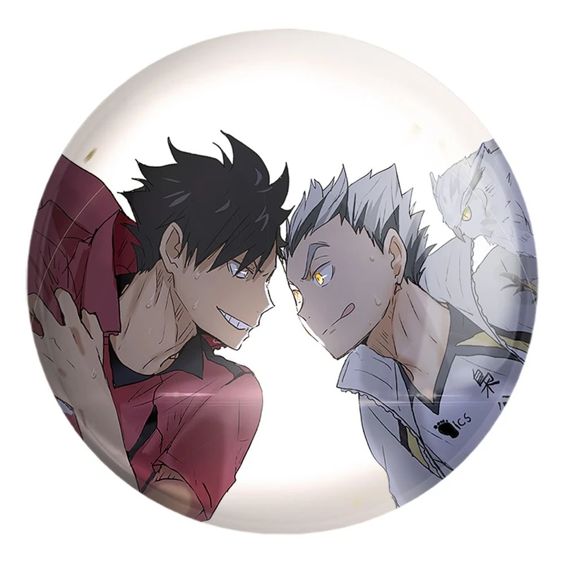 پیکسل خندالو طرح کورو و بوکوتو انیمه آبشار سرنوشت هایکیو کاگیاما کد 11180 مدل بزرگ