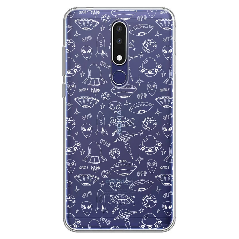 کاور مگافون طرح یوفو مدل C46-W مناسب برای گوشی موبایل نوکیا 3.1 Plus