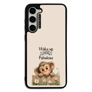 AKAM AMC-WSGS23P-ANIMALS QOUTES-26 Cover For Samsung Galaxy S23 Plus