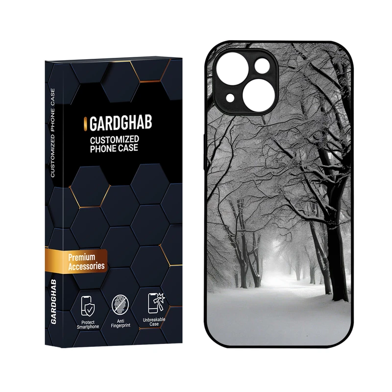 کاور گارد قاب مدل طبیعت مناسب برای گوشی موبایل اپل IPhone 15