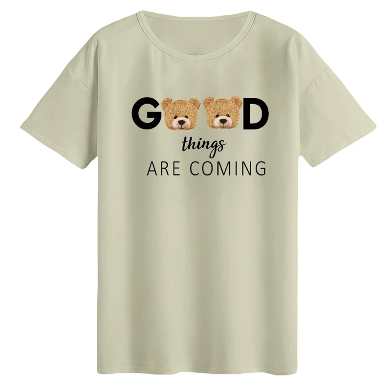 تی‌شرت لانگ آستین کوتاه زنانه مدل گود