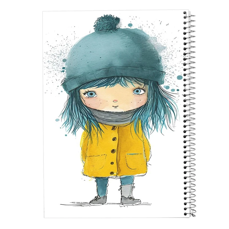 دفتر ژورنال نویسی 50 برگ مدوپد مدل نقطه ای طرح فانتزی کد DF16595