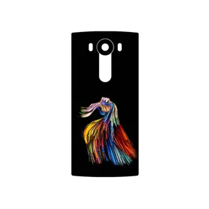 MAHOOT Rainbow Hair Digital Art Cover Sticker for LG V10