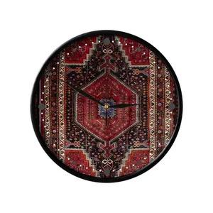 ساعت دیواری مدوپد طرح فرش تویسرکان مدل C-Toyserkan08