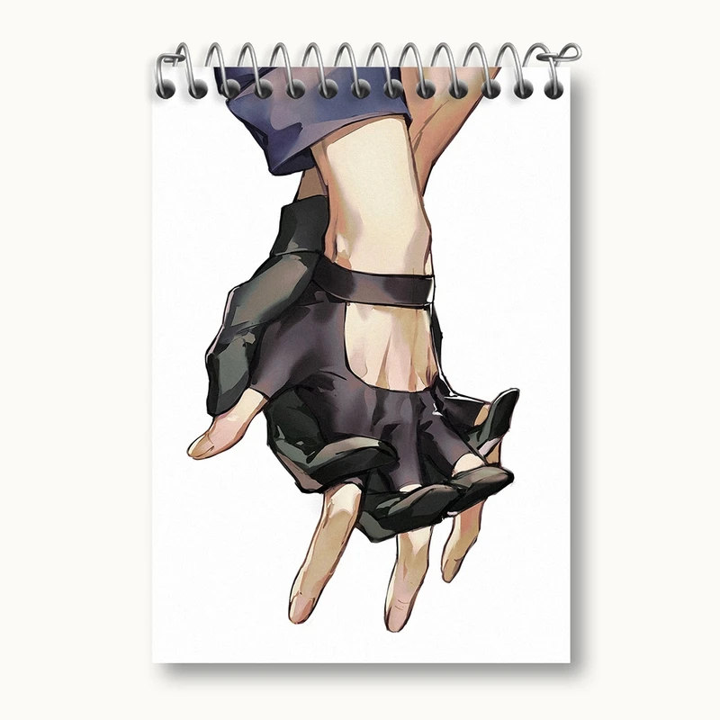 دفتر یادداشت 50 برگ خندالو مدل بازی رزیدنت اویل (Resident Evil) کد 31693