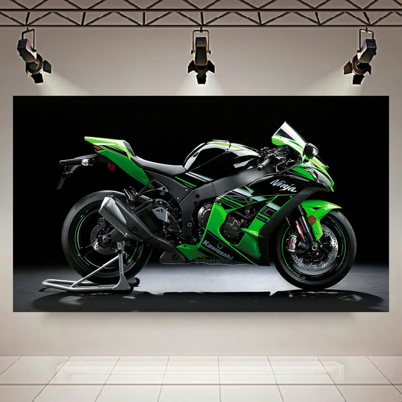 تابلو بوم طرح موتور مدل kawasaki ninja کد AR7500