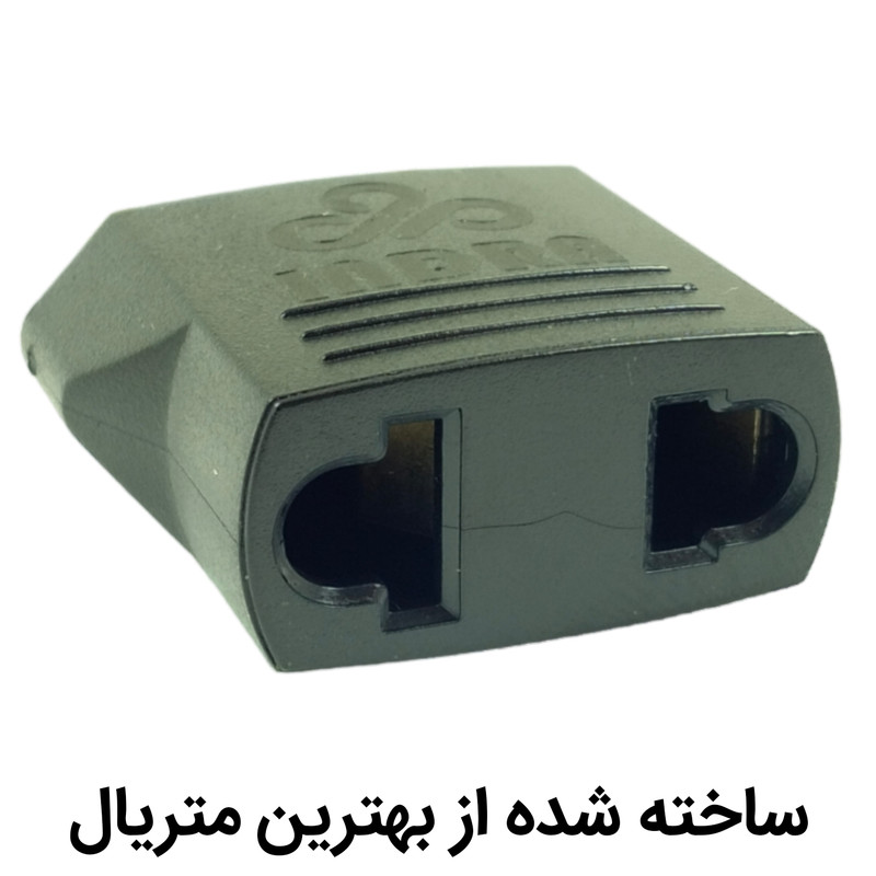 مبدل برق ایندرا مدل T105 بسته 2 عددی