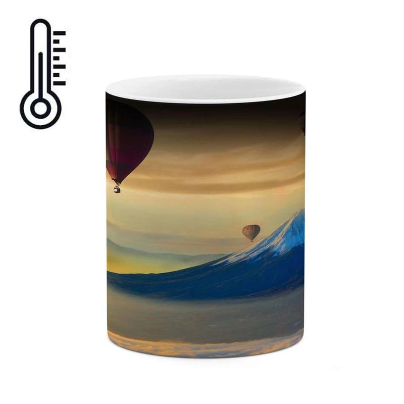 ماگ حرارتی کاکتی مدل منظره کد mgh13213