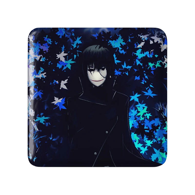 مگنت خندالو طرح هی انیمه تاریک تر از سیاهی Darker Than Black  مدل مربعی کد 22577