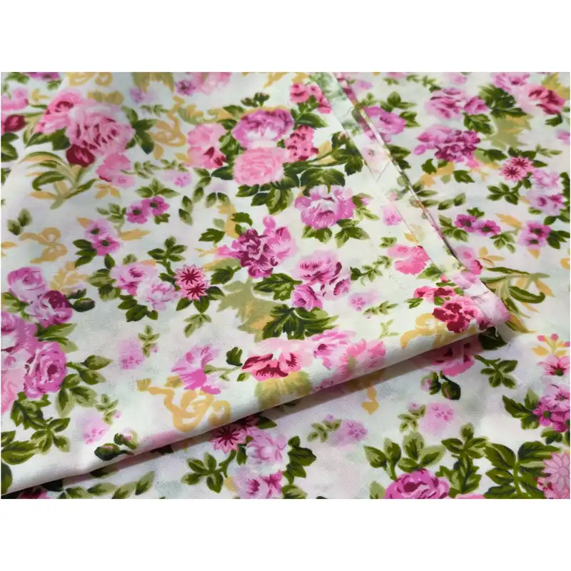 پارچه ملحفه مدل انگلیش گل کدS