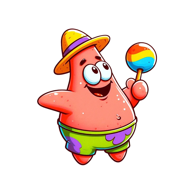 استیکر پارچه و لباس پاد آفرین مدل پاتریک کد 1184