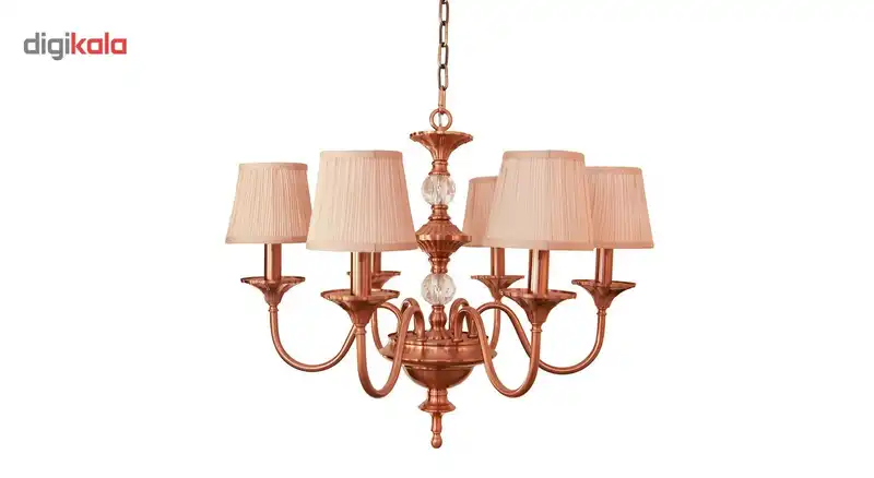لوستر مجلل 6 شعله کد6/ 81098
