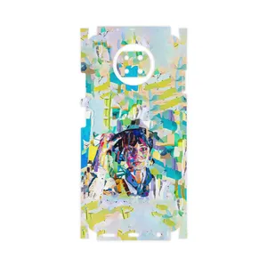 MAHOOT Collage of Women Portrait 1-FullSkin Cover Sticker for Xiaomi Redmi Note 9T