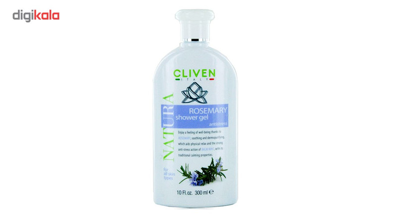 ژل شستشوی بدن کلیون مدل Rosemary Shower Gel حجم 300 میلی لیتر
