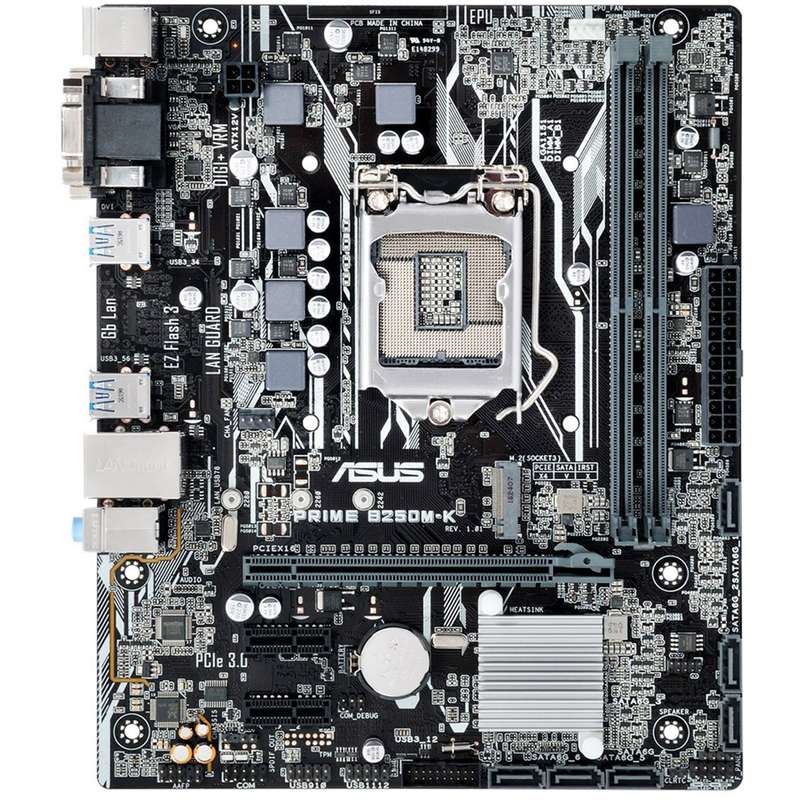 مادربرد ایسوس مدل PRIME B250M-K مادربرد ایسوس مدل PRIME B250M-K