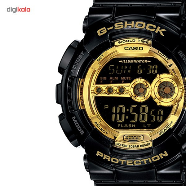 ساعت مچی دیجیتالی مردانه کاسیو مدل GD-100GB-1DR ساعت مچی دیجیتالی مردانه کاسیو مدل GD-100GB-1DR