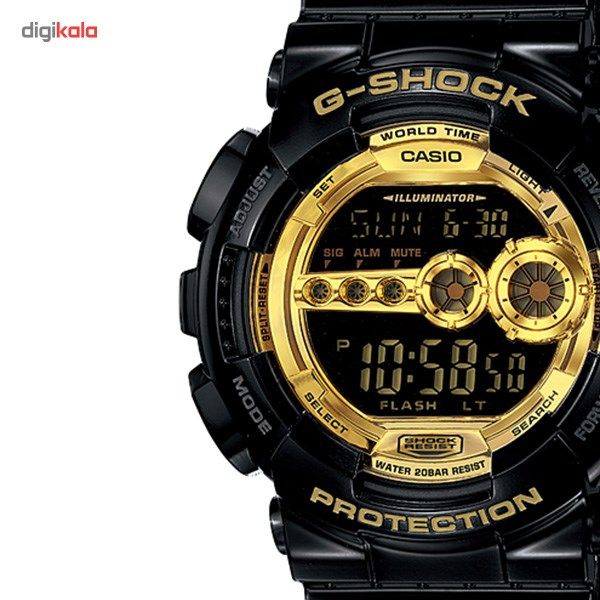 ساعت مچی دیجیتالی مردانه کاسیو مدل GD-100GB-1DR -  - 4