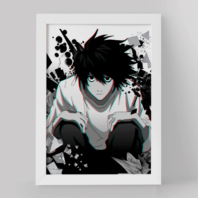 تابلو خندالو مدل ال لاولیت انیمه دفترچه مرگ کد 11309