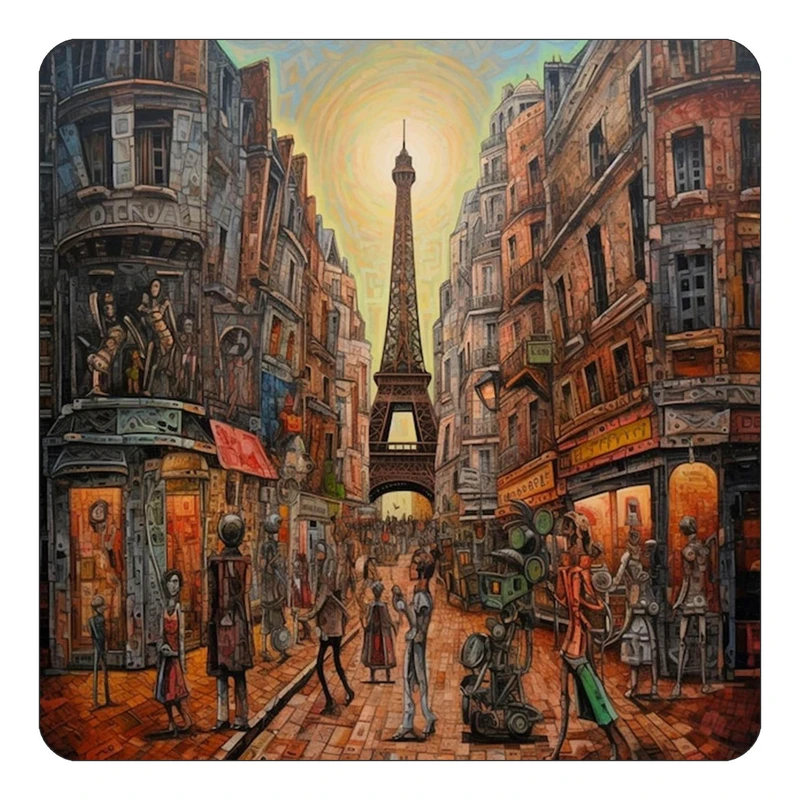 مگنت کاکتی طرح پاریس Paris مدل mp58383