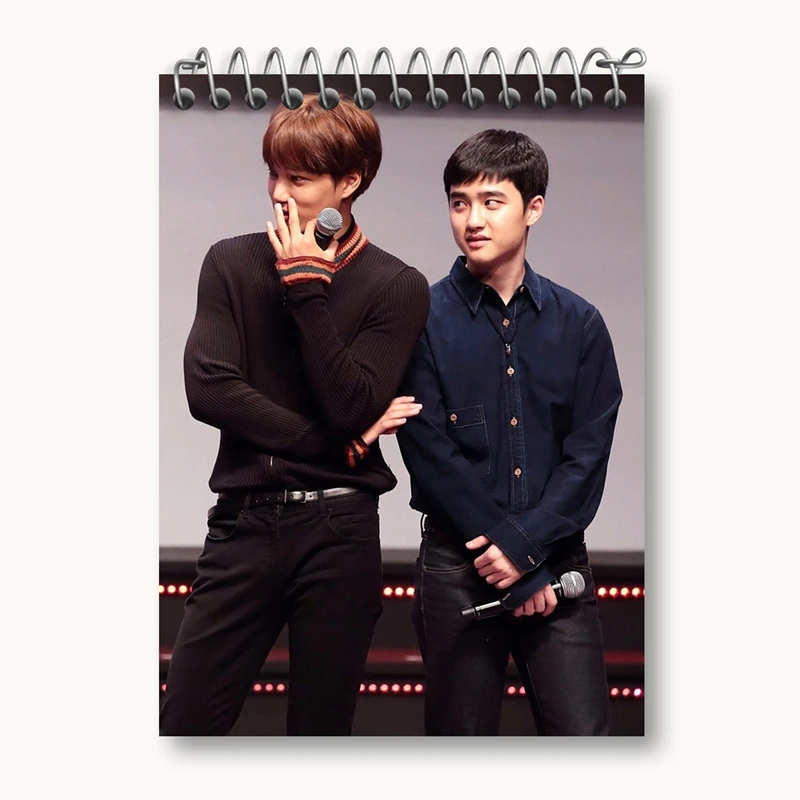 دفتر یادداشت 50 برگ خندالو مدل گروه اکسو EXO کد 13566