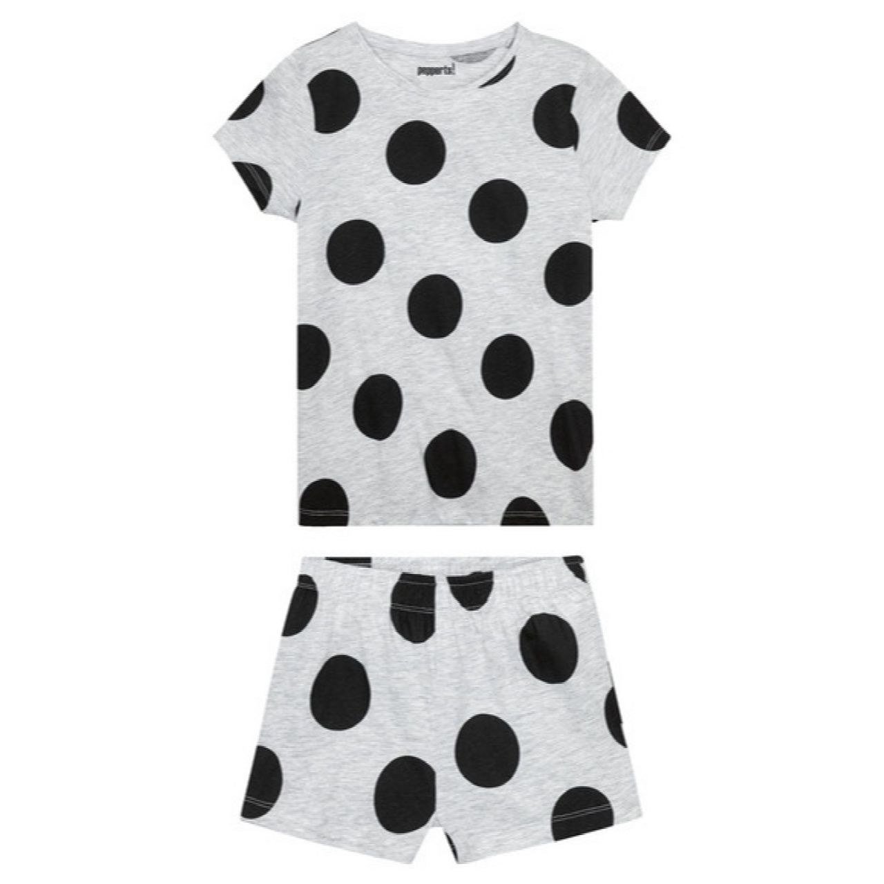 ست تی شرت و شلوارک دخترانه پیپرتس مدل Best cotton 1 - - 1