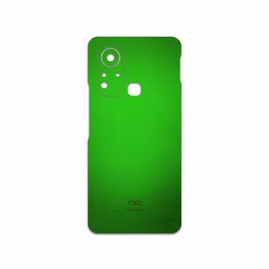 MAHOOT Metallic-Green Cover Sticker for Infinix Hot 11s