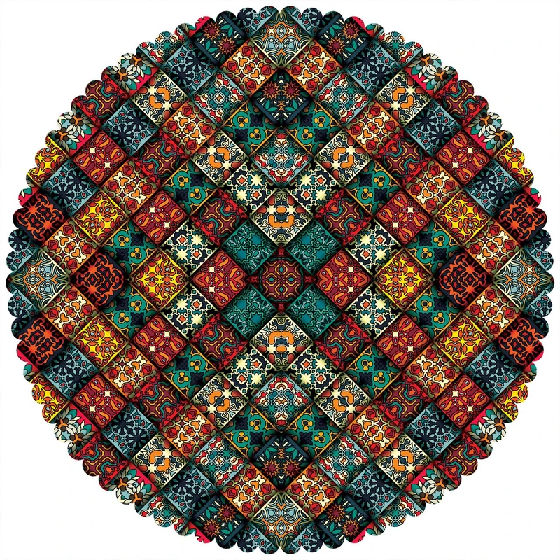 رومیزی رنس مدل T2-42078 سایز 90x95 سانتی متر