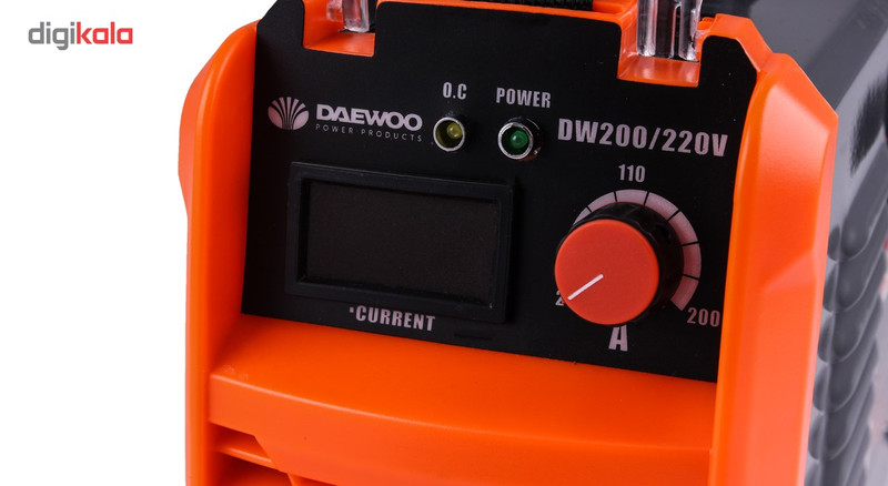 اینورتر جوشکاری 200 آمپر دوو مدل DW 200 MMA اینورتر جوشکاری 200 آمپر دوو مدل DW 200 MMA