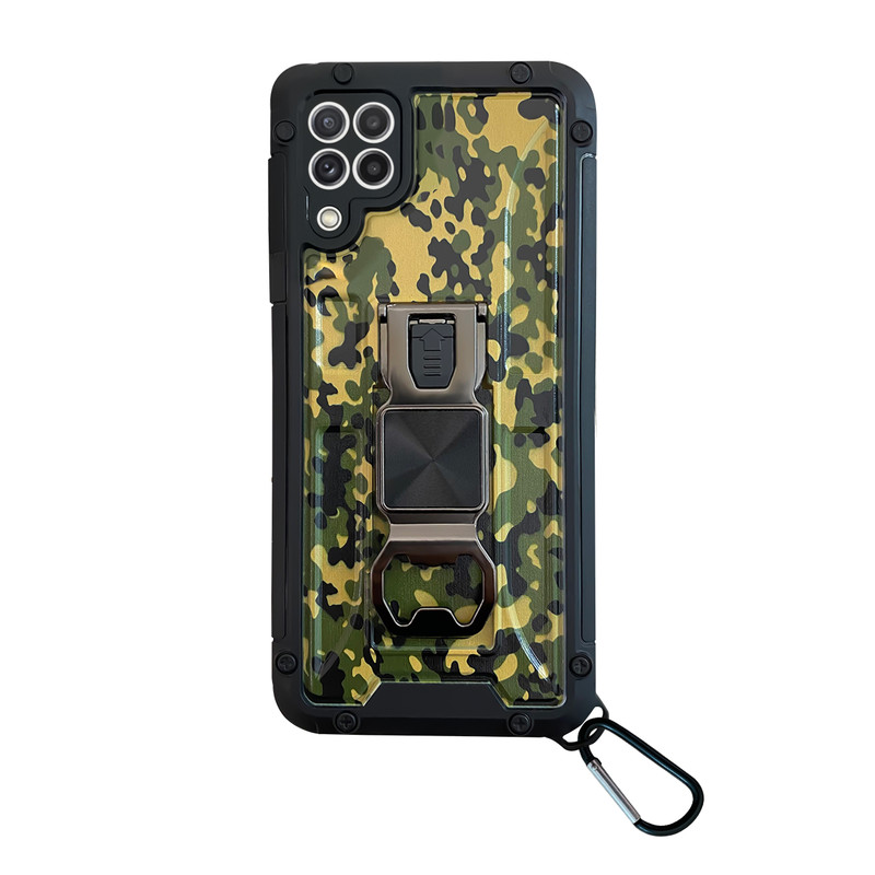 کاور فشن مدل Sturdy مناسب برای گوشی موبایل سامسونگ Galaxy A22 4G به همراه قلاب آویز