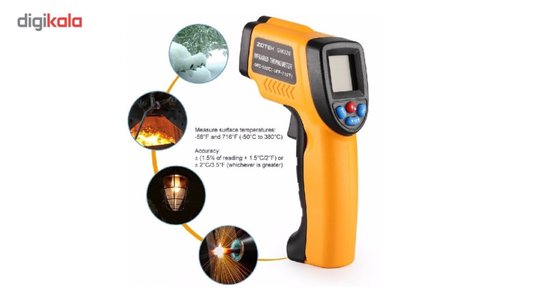 دماسنج دیجیتالی مادون قرمز زوتک دماسنج دیجیتالی مادون قرمز زوتک