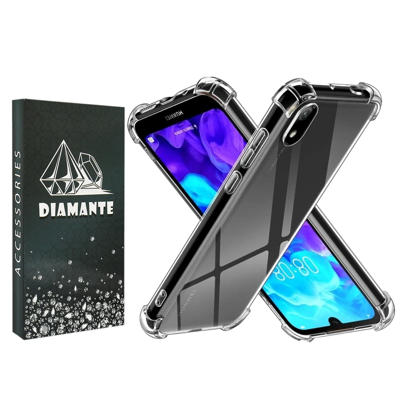 کاور دیامانته مدل Bianco navy مناسب برای گوشی موبایل هوآوی Y5 2019 / Y5 Prime 2019