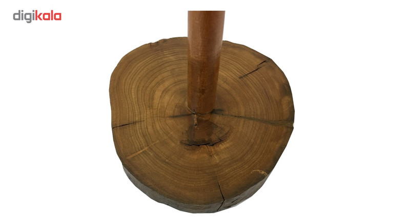پایه رول دستمال کاغذی آرونی چوب طرح روستیک مدل SHOKA