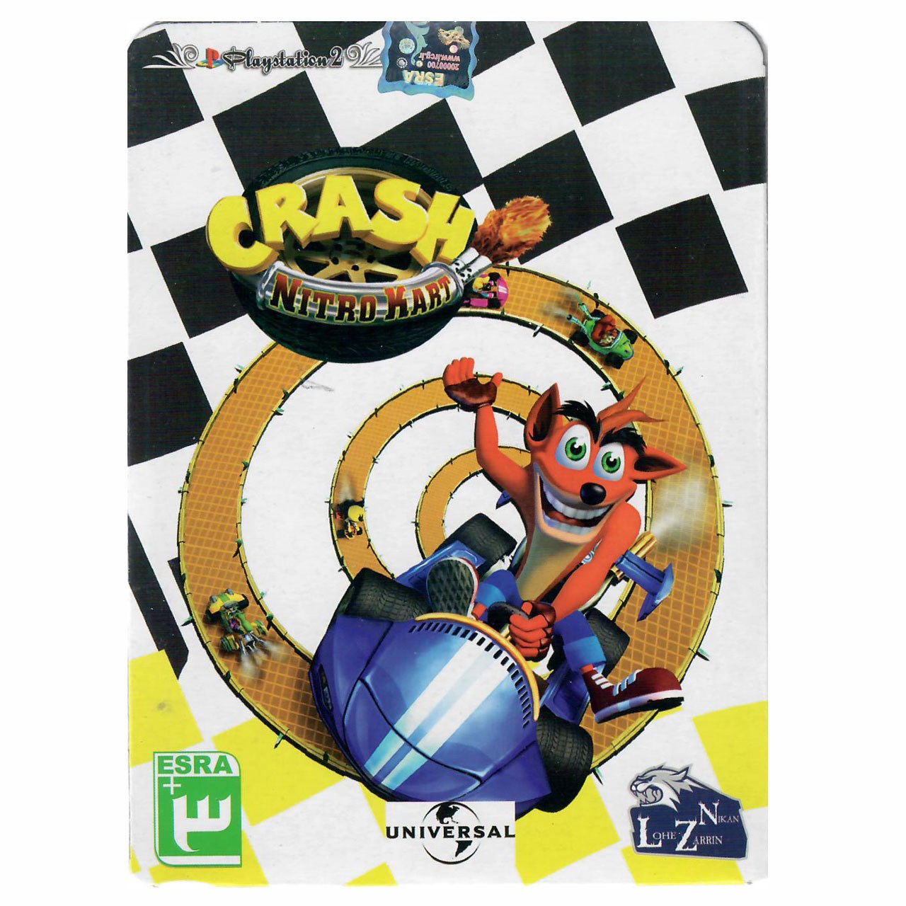 بازی Crash Nitro Kart مخصوص PS2