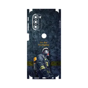 MAHOOT Firefighter-FullSkin Cover Sticker for Motorola Moto G51 5G