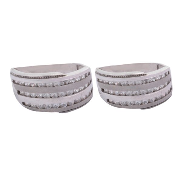 ست حلقه طلا 18 عیار زنانه و مردانه طلای مستجابی مدل رزا کد T575 