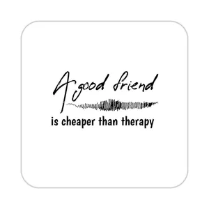 زیر لیوانی کاکتی طرح جملات انگیزشی و مثبت مدل mp25018