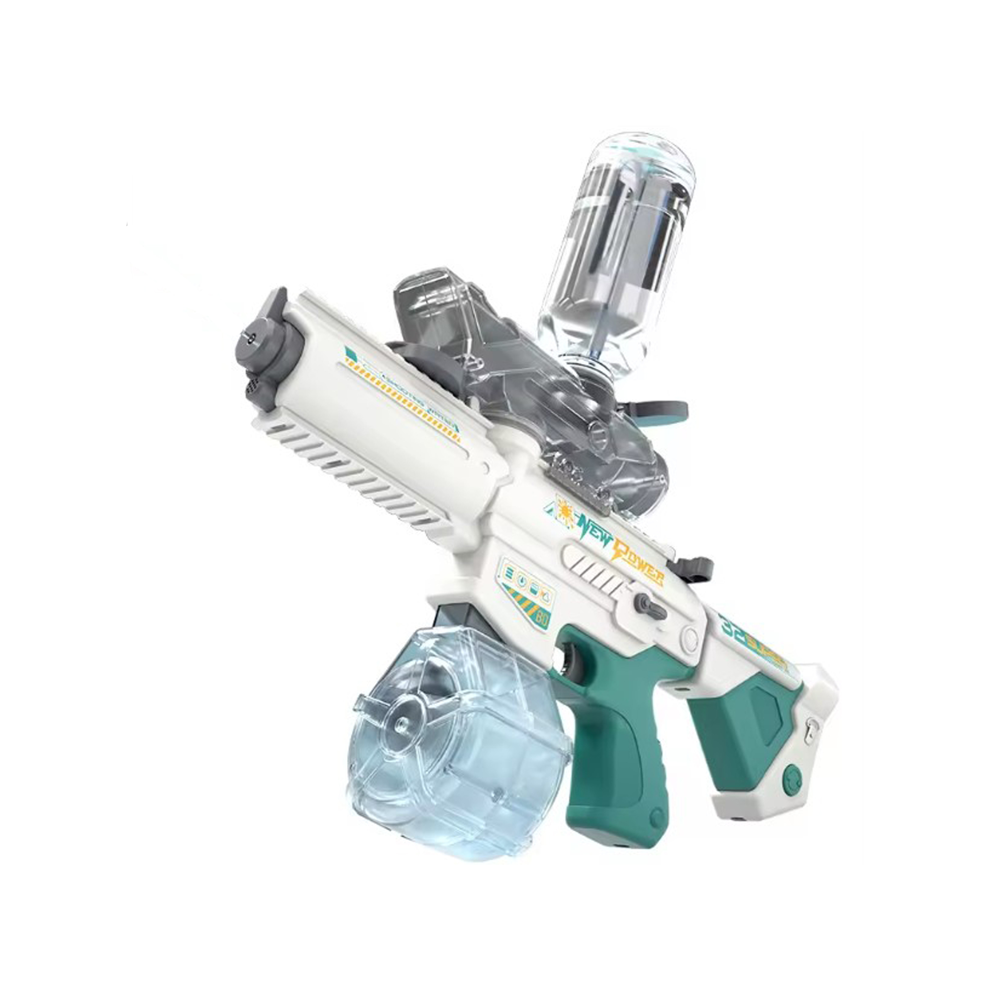 تفنگ آب پاش مدل شارژی مکشی 4 مخزنه 9001-1