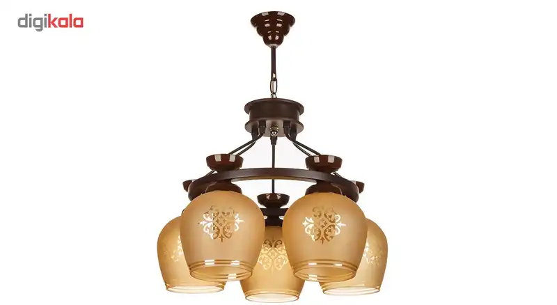 لوستر چشمه نور 5 شعله کد G561/5