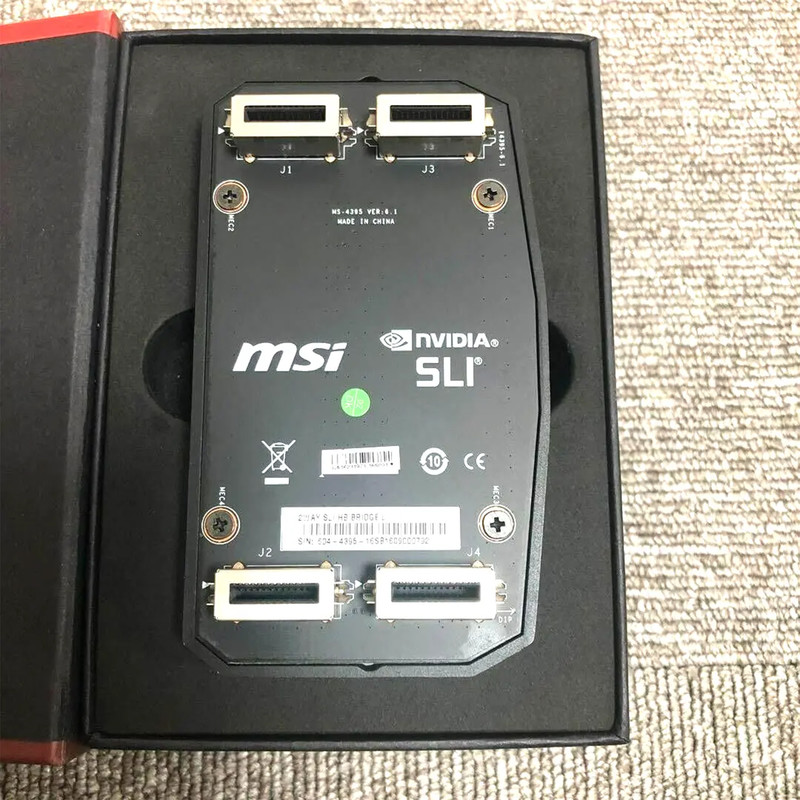 بریج SLI ام اس آی مدل 2WAY SLI HB BRIDGE L SILVER