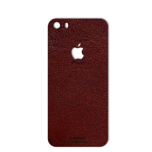 برچسب پوششی ماهوت مدلNatural Leather مناسب برای گوشی iPhone 5S-SE برچسب پوششی ماهوت مدلNatural Leather مناسب برای گوشی iPhone 5S-SE