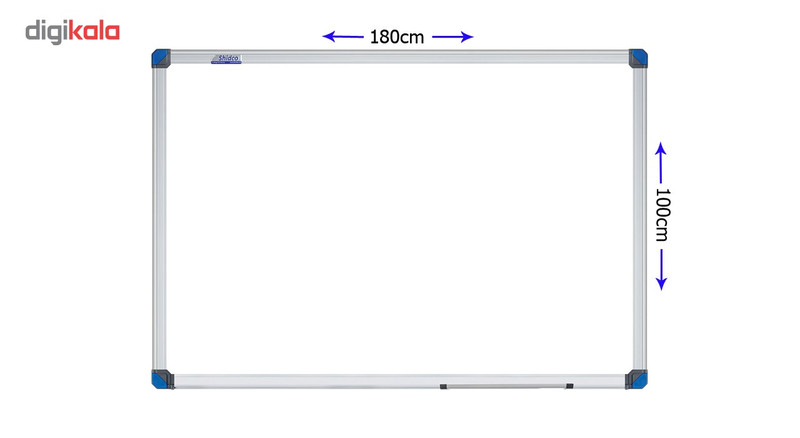 تخته وایت برد شیدکو مدل آلفا سایز 100x180 سانتی متر