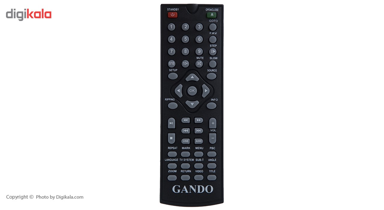 پخش کننده DVD گاندو مدل GN-HDS1083