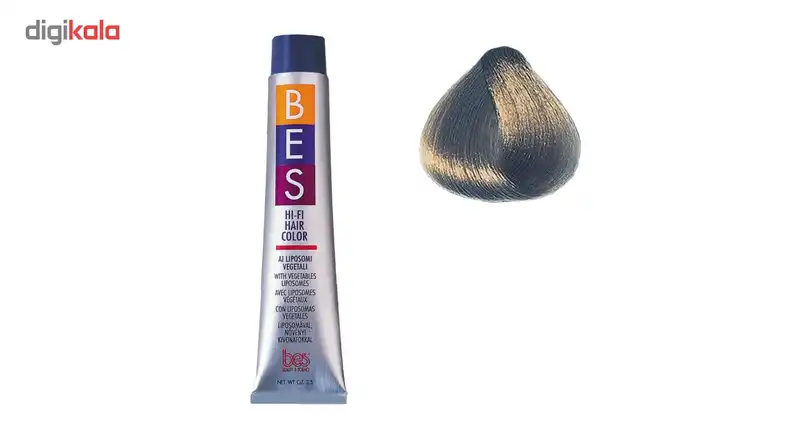 رنگ موی بس سری Ash مدل Light Ash Blonde شماره 8.1