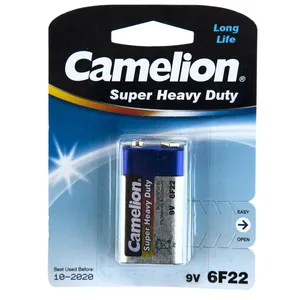 Camelion Super Heavy Duty 6F22 9V Battery