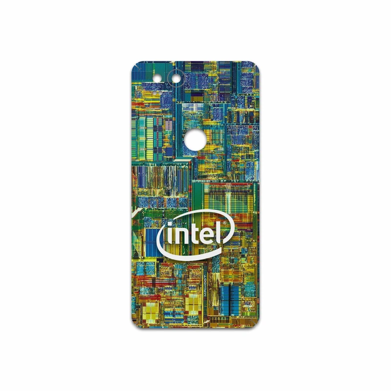 برچسب پوششی ماهوت مدل Intel Brand مناسب برای گوشی موبایل گوگل Pixel 2