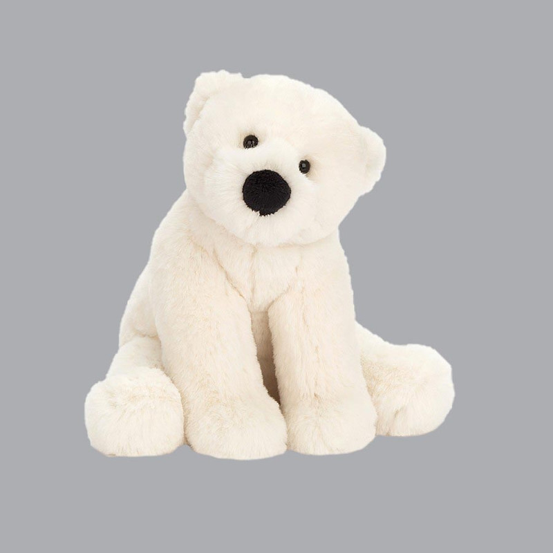 عروسک جلی کت طرح خرس قطبی مدل JellyCat Perry Polar Bear کد SZ12/936 ارتفاع 23 سانتی متر