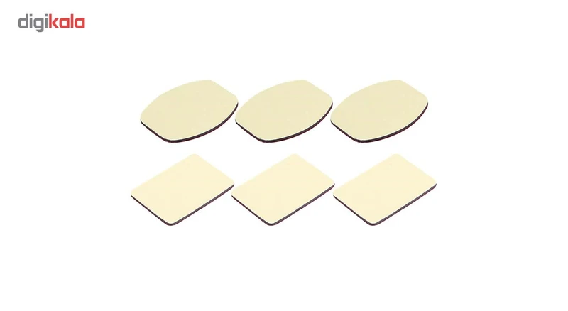 عکس شماره 4 : چسب تخت پلوز مدل 3m مناسب برای دوربین های ورشی گوپرو بسته 6 عددی