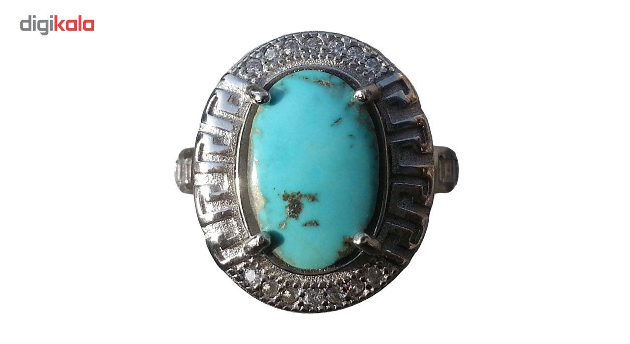 انگشتر نقره گالری مروارید کد6189 main 1 1